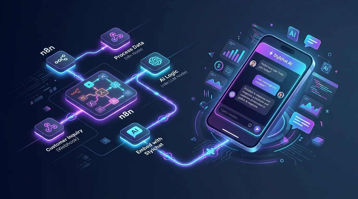 How to Build and Sell AI Chatbots to Local Clients Using n8n and Stylchat ($50 BYOI Playbook)